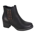 Black - Front - Cipriata Womens-Ladies Annella Ankle Boots