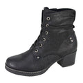 Black - Back - Cipriata Womens-Ladies Aleandra Ankle Boots