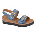 Blue - Front - Cipriata Womens-Ladies Milia Sandals