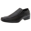 Black - Back - US Brass Boys Raven Twin Gusset Shoes