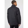 Charcoal - Lifestyle - Maine Mens Waxed Funnel Neck Jacket