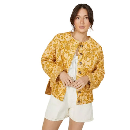 Mantaray yellow outlet coat