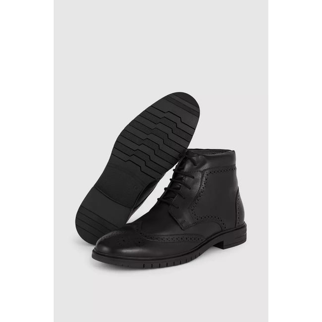 Debenhams Mens Airsoft Comfort Boot Leather Brogues Discounts on great Brands