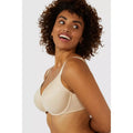 Nude - Side - Gorgeous Womens-Ladies T-Shirt Bra