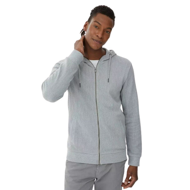 Mantaray Mens Herringbone Full Zip Hoodie Discounts on great Brands