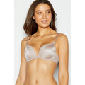 Fawn - Front - Debenhams Womens-Ladies Tabitha Plunge Bra