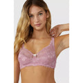 Pink - Lifestyle - Debenhams Womens-Ladies Diana Lace Non-Wired Bra