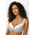 Black-White - Close up - Gorgeous Womens-Ladies Padded T-Shirt Bra (Pack of 2)