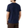 Navy - Back - Mantaray Mens Saltburn Surfboard T-Shirt