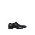 Black - Side - Debenhams Mens Prospect Rose Leather Derby Shoes