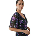 Purple - Side - Principles Womens-Ladies Midi Dress