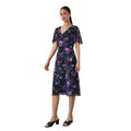 Purple - Front - Principles Womens-Ladies Midi Dress