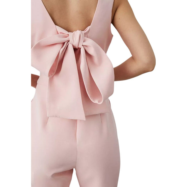 Principles Womens Ladies Compact Crepe Tie Back Petite Jumpsuit