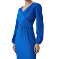 Cobalt Blue - Lifestyle - Principles Womens-Ladies Jersey Twisted Knot Front Midi Dress