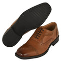 Tan - Lifestyle - Debenhams Mens Thomas Blunt Leather Brogues