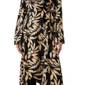 Black - Side - Principles Womens-Ladies Leaf Wrap Dress