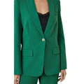 Green - Side - Principles Womens-Ladies Single-Breasted Oversized Blazer