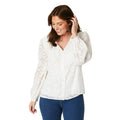 Ivory - Front - Principles Womens-Ladies Button Through Blouse