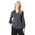 Smoke - Front - Principles Womens-Ladies Utility Pocket Shirt