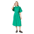 Green - Front - Principles Womens-Ladies Poplin Midi Shirt Dress