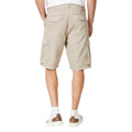 Taupe - Back - Maine Mens Cargo Shorts