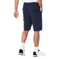 Navy - Back - Maine Mens Cargo Shorts