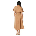 Camel - Back - Principles Womens-Ladies Belt Petite Shirt Dress