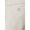 Neutral - Side - Maine Mens Linen Blend Shorts