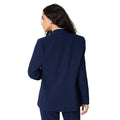 Navy - Back - Principles Womens-Ladies Occasion Double-Breasted Blazer