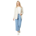 Stone - Front - Principles Womens-Ladies Oversized Blazer