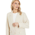 Stone - Side - Principles Womens-Ladies Oversized Blazer