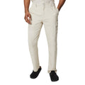 Natural - Front - Maine Mens Linen Blend Trousers