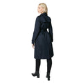 Navy - Back - Principles Womens-Ladies Premium Trench Coat