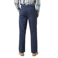 Mid Blue - Back - Maine Mens Premium Chino Trousers