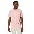 Pink - Front - Maine Mens Fan Short-Sleeved Shirt