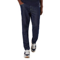 Dark Blue - Front - Maine Mens Rinse Slim Jeans