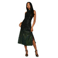 Green - Front - Principles Womens-Ladies Ombre Sequin Halter Neck Midi Dress