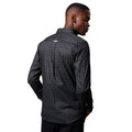 Black - Back - Maine Mens Geometric Long-Sleeved Shirt