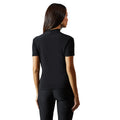 Black - Back - Principles Womens-Ladies Draped High-Neck Top