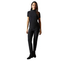 Black - Lifestyle - Principles Womens-Ladies Draped High-Neck Top