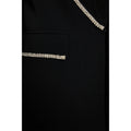 Black - Side - Principles Womens-Ladies Diamante Trim Blazer