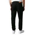 Black - Back - Maine Mens Mid Wash Slim Jeans