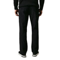 Black - Back - Maine Mens Corduroy 5 Pockets Straight Trousers