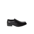 Black - Lifestyle - Maine Mens Smart Faux Leather Shoes