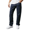 Navy - Front - Maine Mens Premium Stretch Pin Dot Chinos