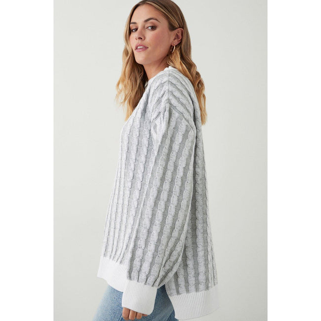 Dorothy Perkins Womens Ladies Plaited Cable Knit Side Split Hem Jumper Discounts on great Brands