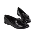 True Black - Front - Dorothy Perkins Womens-Ladies Lennie Tassel Wide Loafers