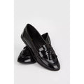 True Black - Lifestyle - Dorothy Perkins Womens-Ladies Lennie Tassel Wide Loafers