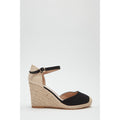 Black - Lifestyle - Dorothy Perkins Womens-Ladies Rosie Wide Wedges