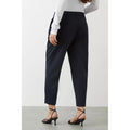 Navy - Back - Dorothy Perkins Womens-Ladies Naples Petite Ankle Grazer Trousers